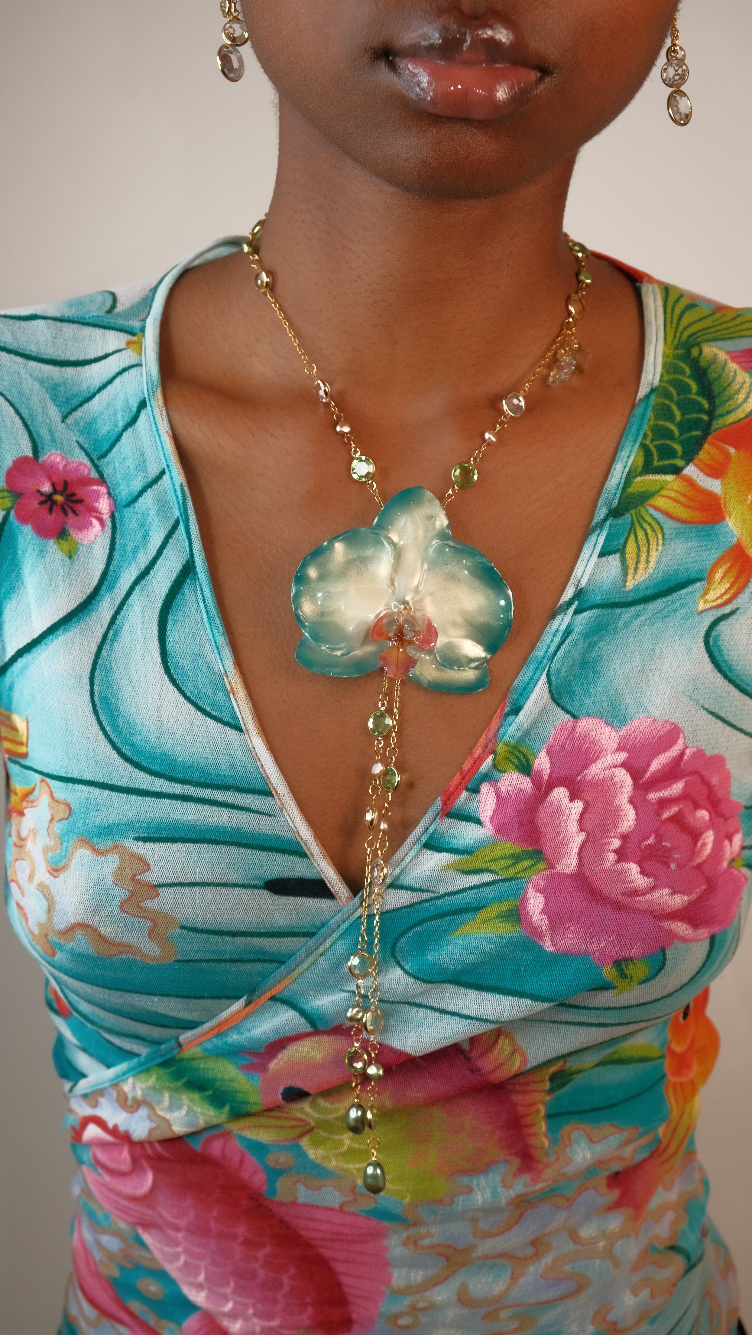 Flora Cascade Lariat