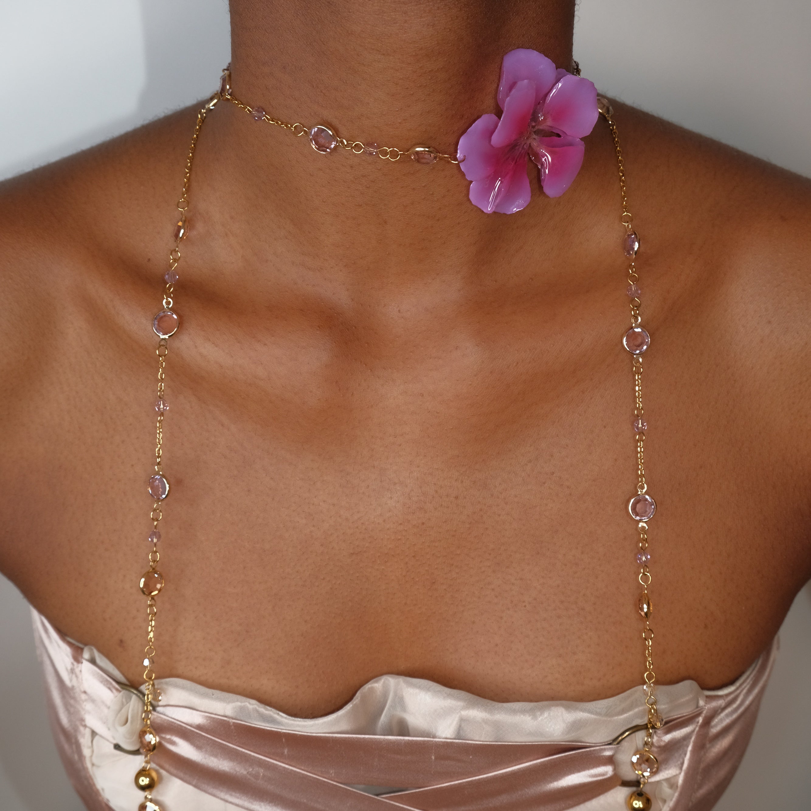 Crystal Ivy Choker