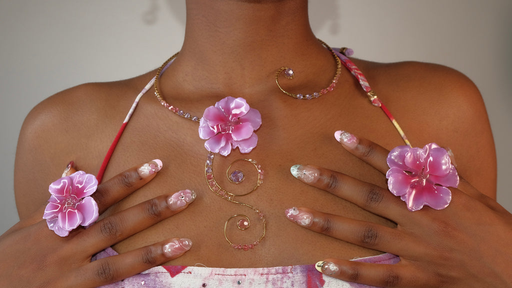 Crystal Bloom Collar