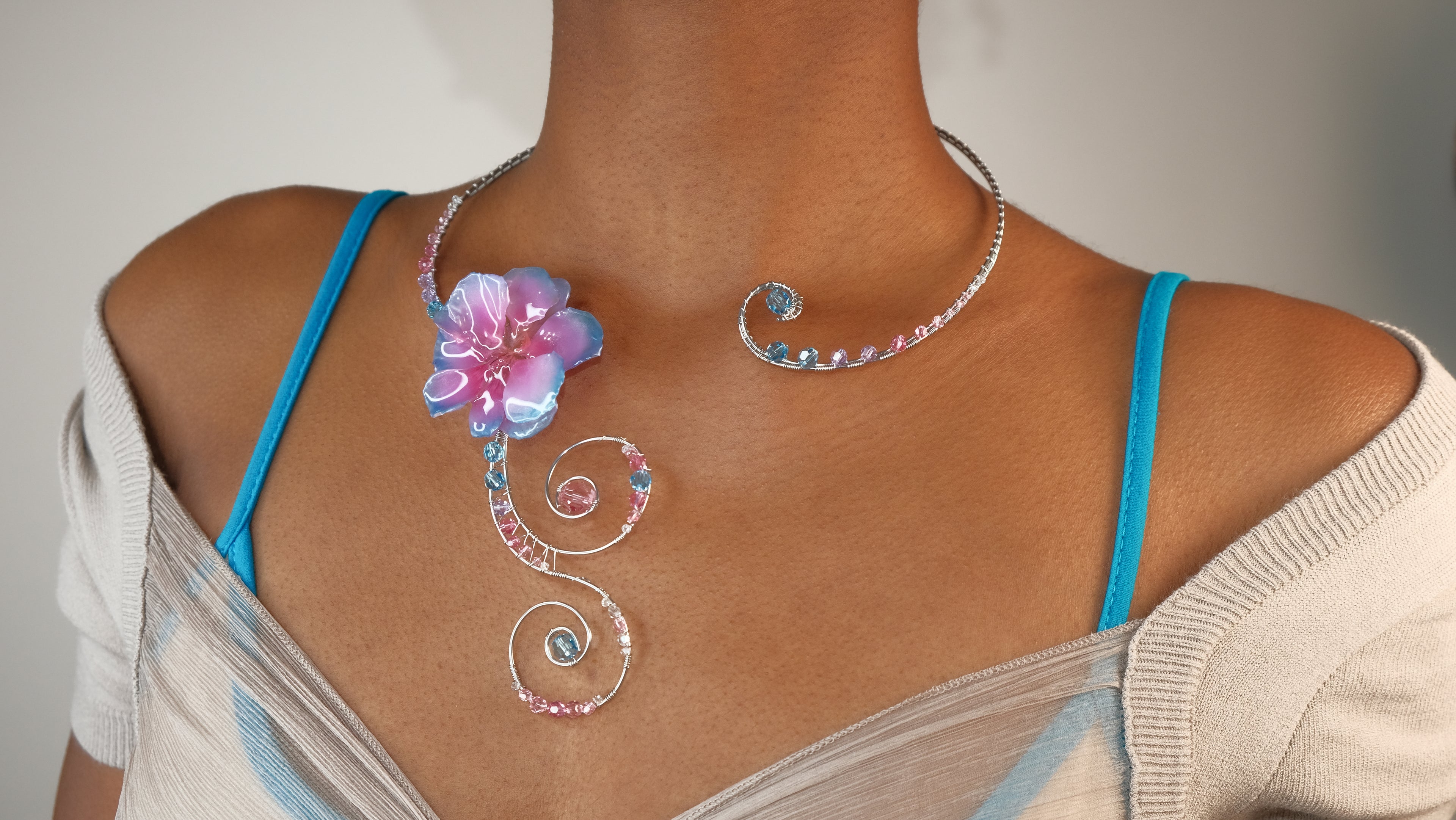 Crystal Bloom Collar