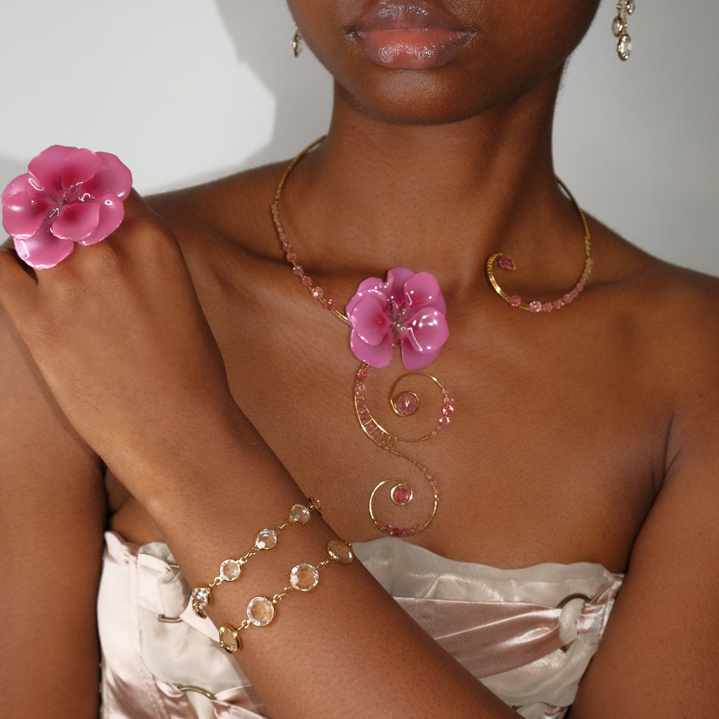 Crystal Bloom Collar