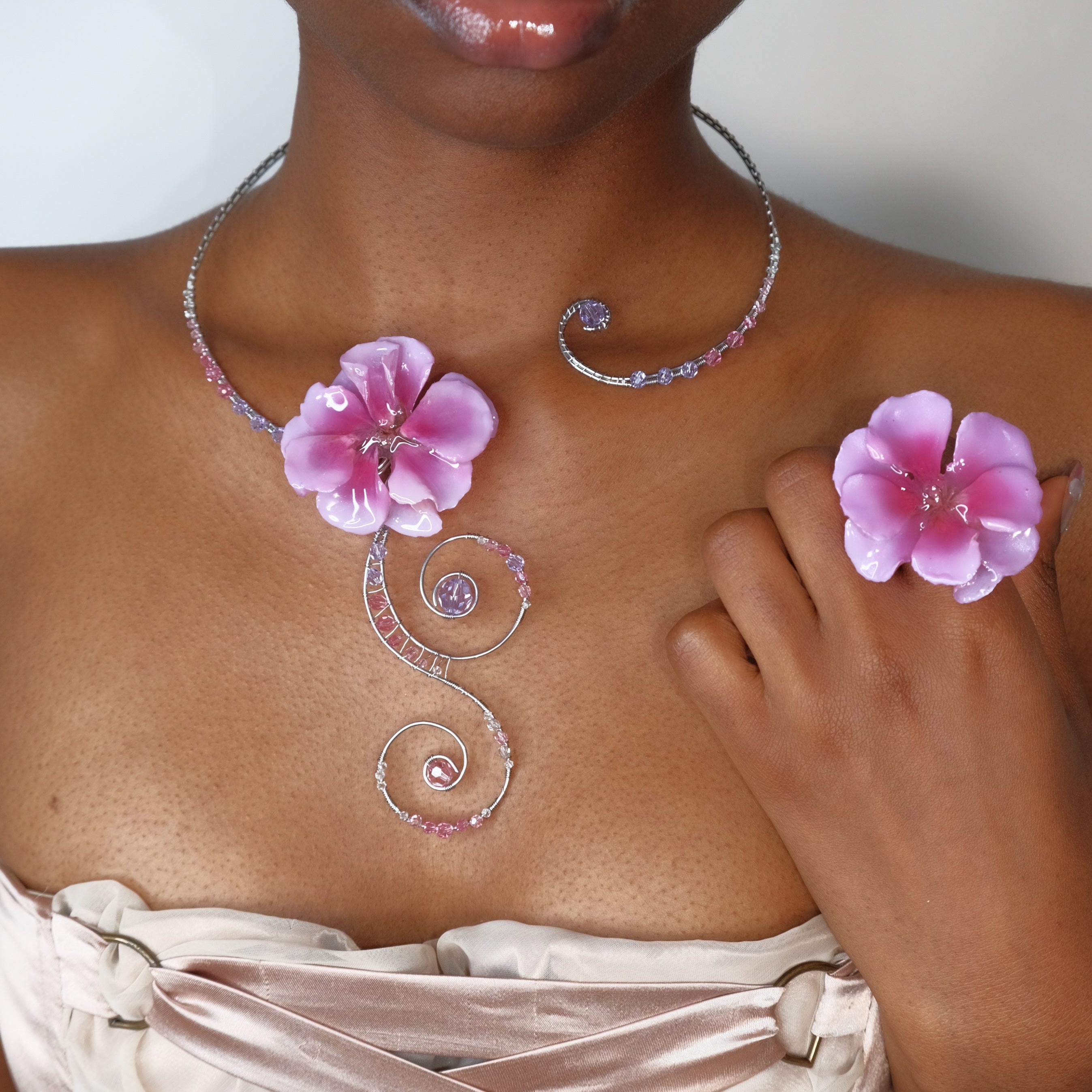 Crystal Bloom Collar