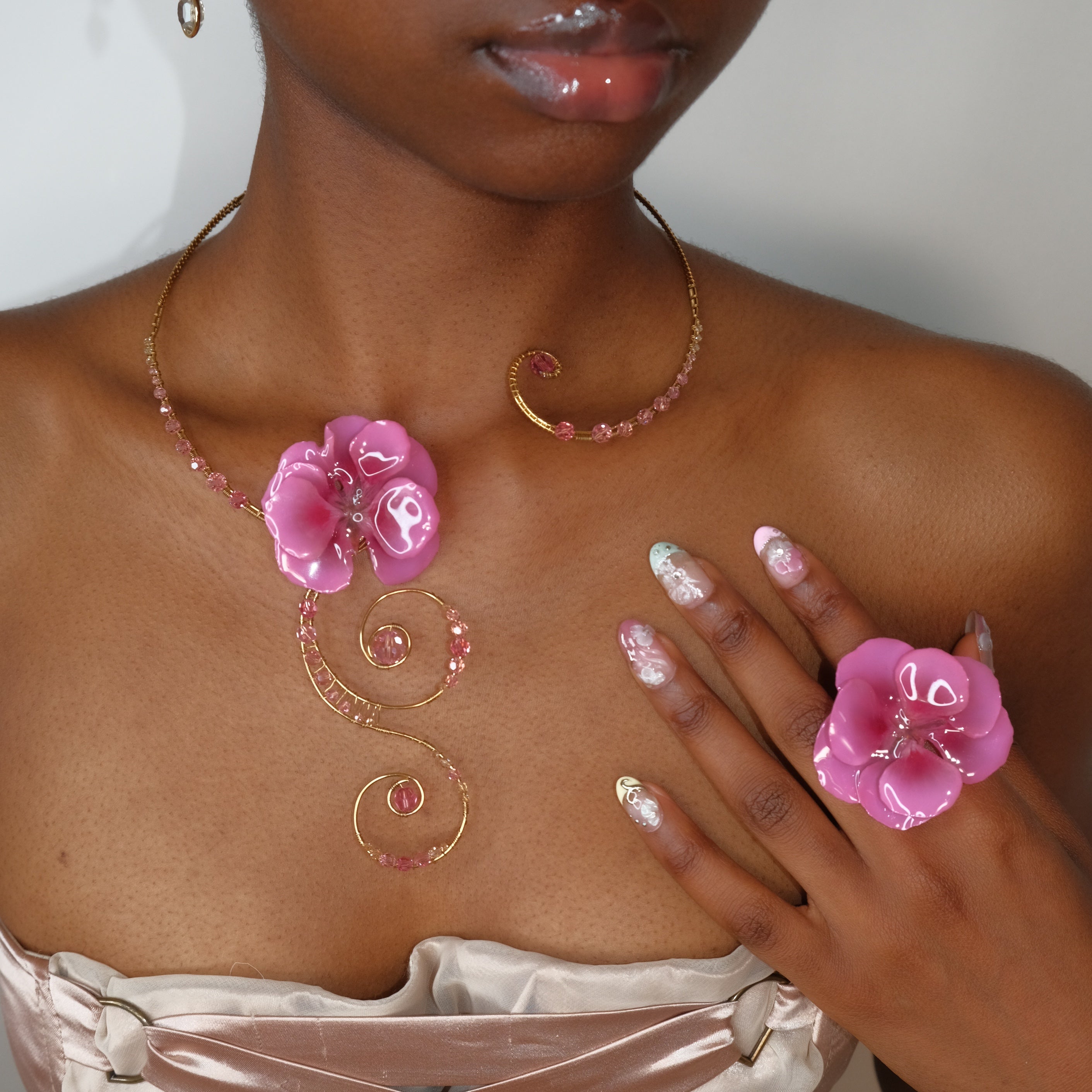 Crystal Bloom Collar