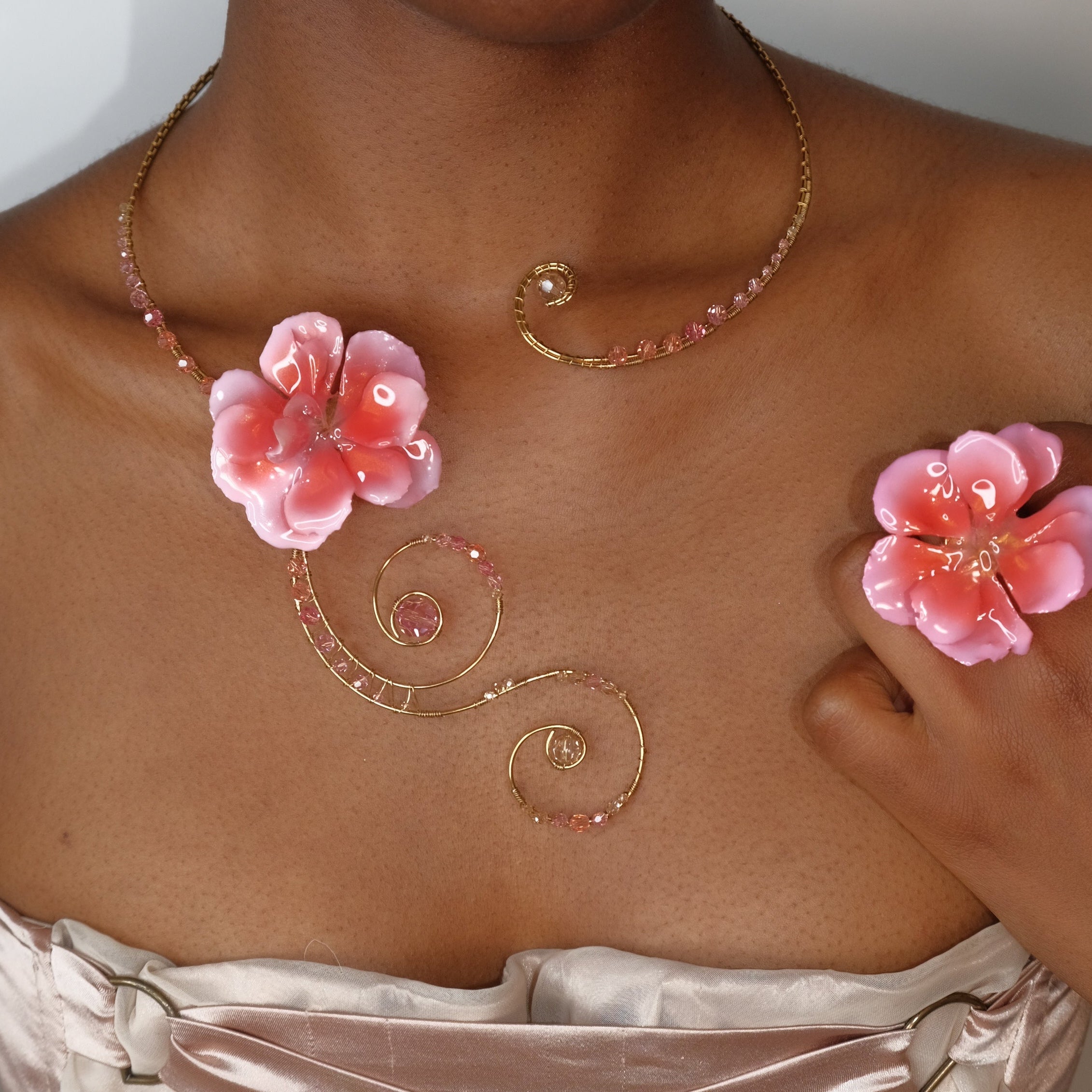 Crystal Bloom Collar