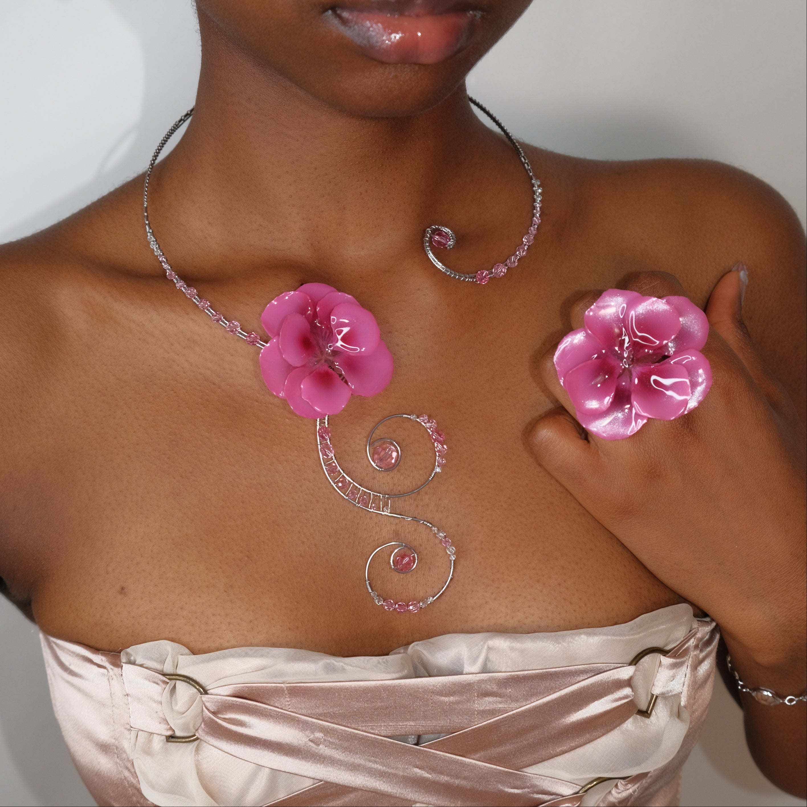Crystal Bloom Collar
