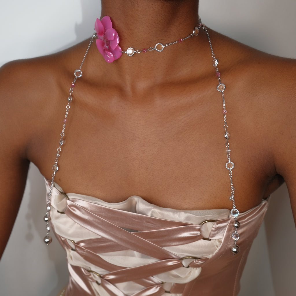 Crystal Ivy Choker
