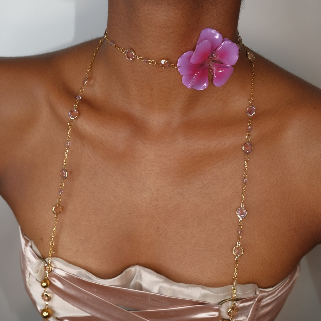 Crystal Ivy Choker