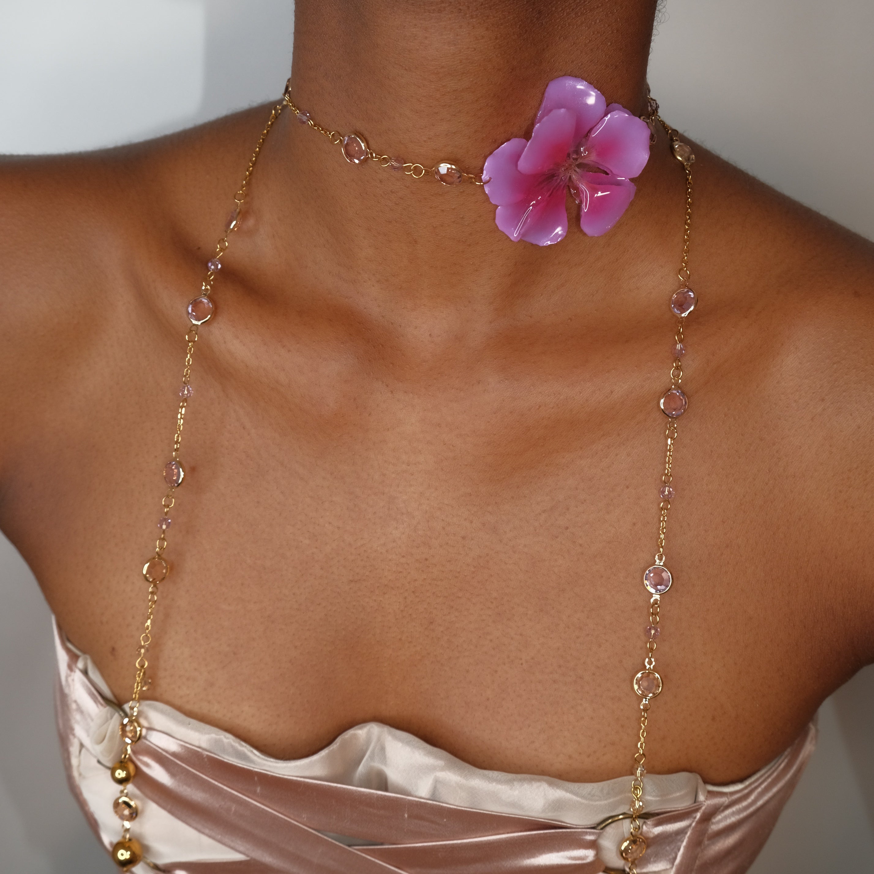 Crystal Ivy Choker