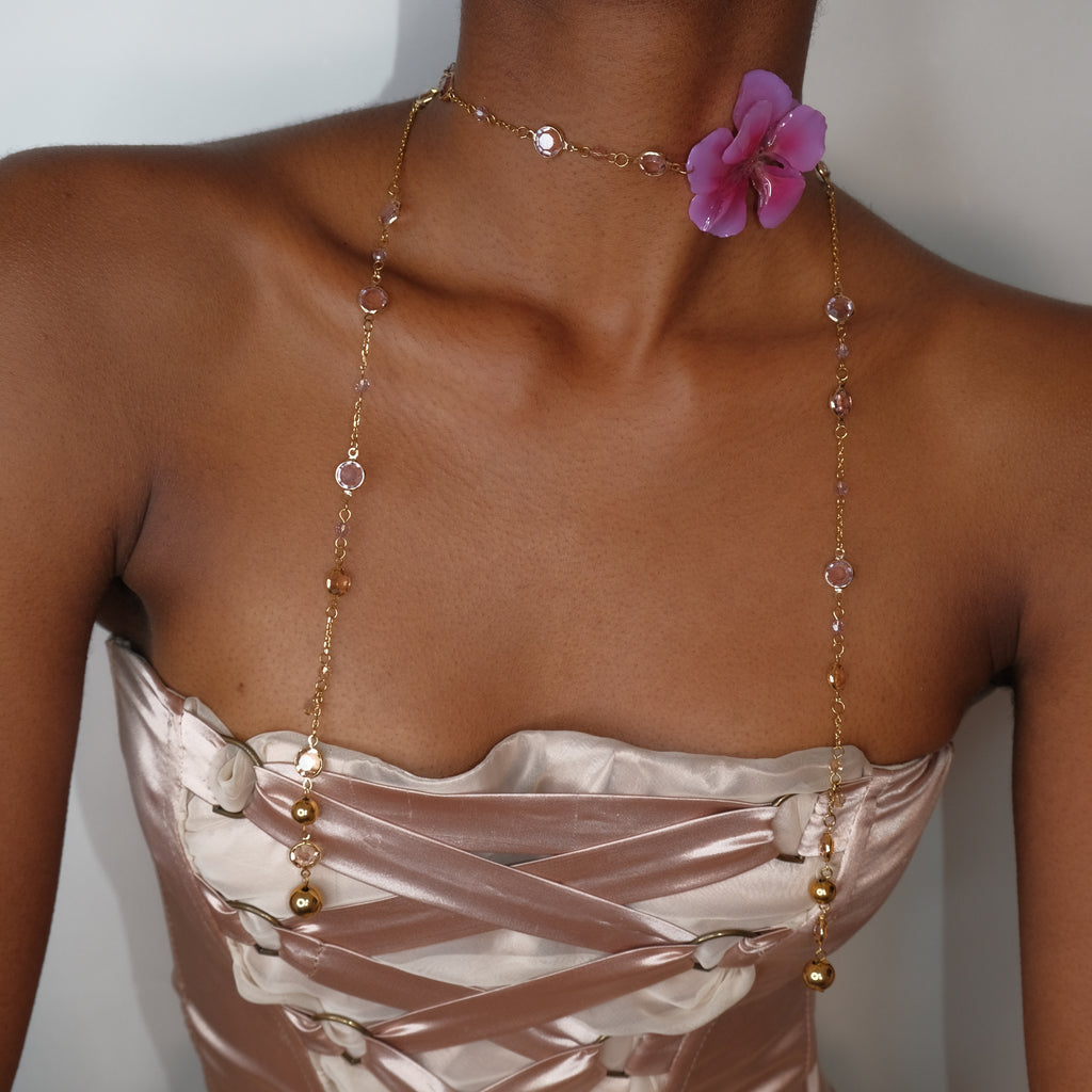 Crystal Ivy Choker