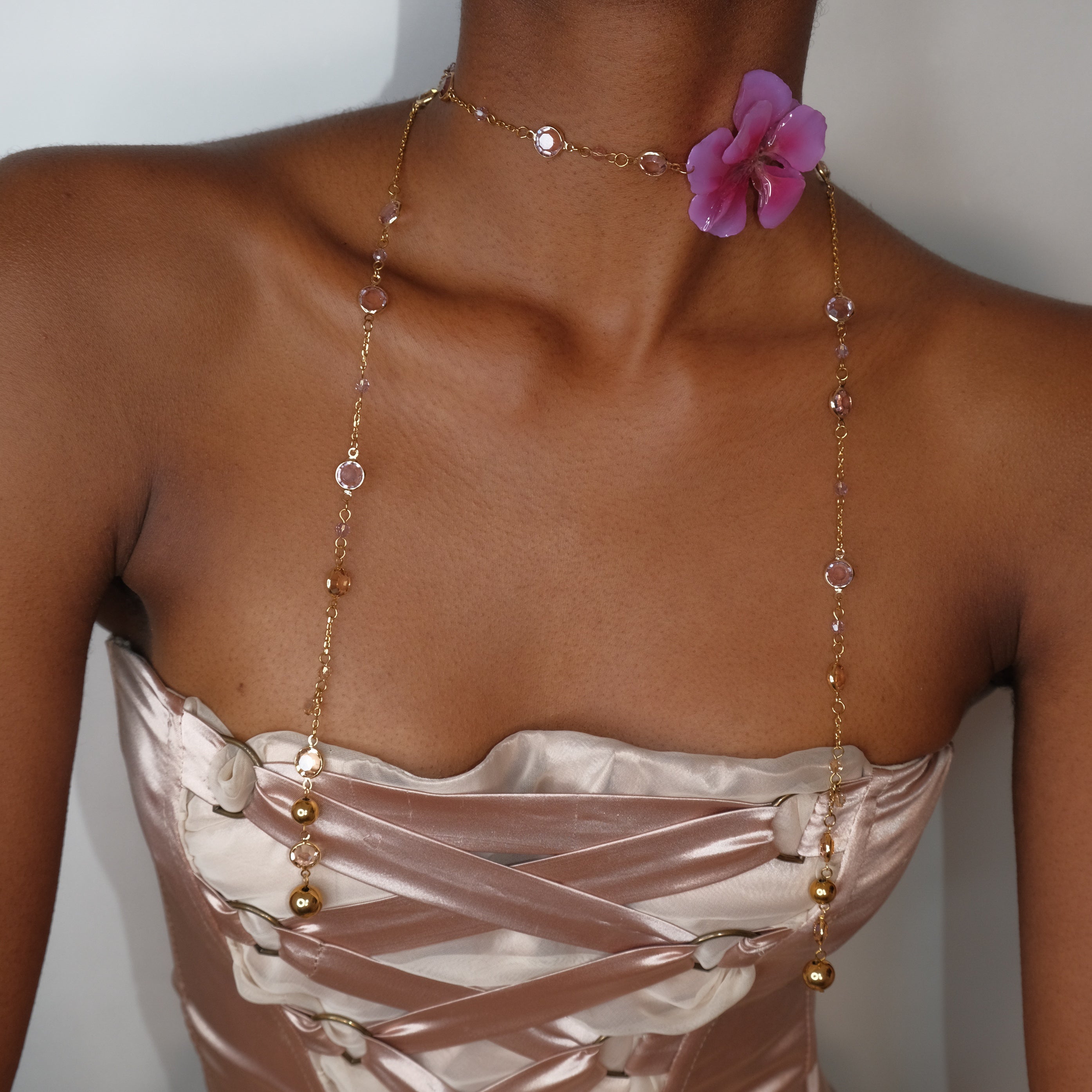 Crystal Ivy Choker