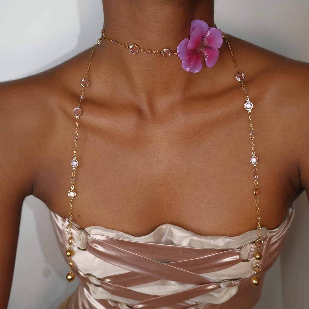 Crystal Ivy Choker