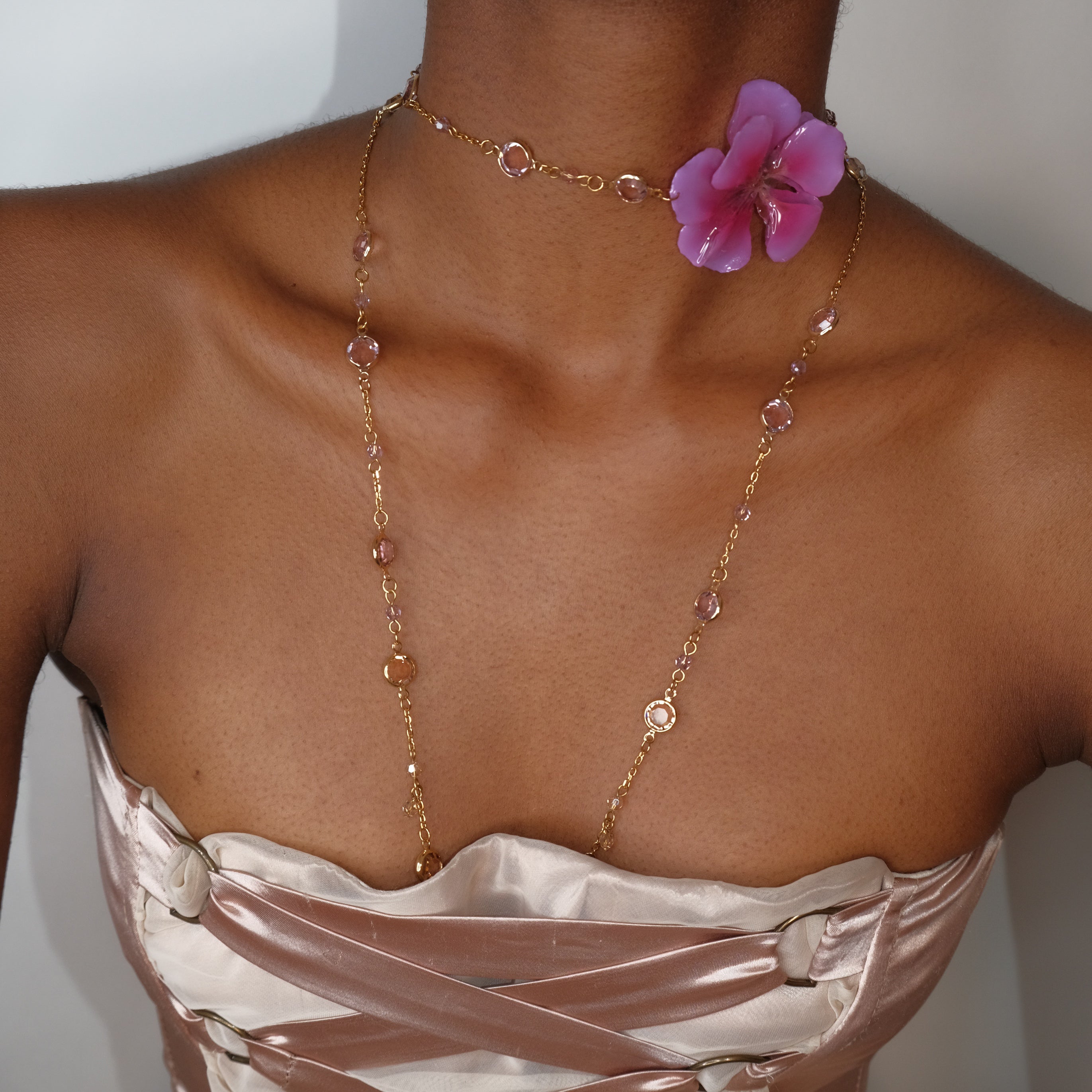 Crystal Ivy Choker